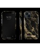 iDeal of Sweden iPhone 14 / 13 Hülle Case Golden Smoke Marble Schwarz