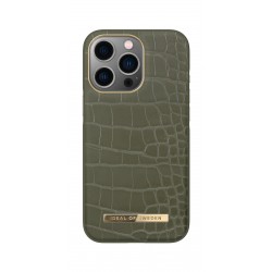 iDeal of Sweden iPhone 13 Pro Hülle Case Cover Khaki Croco