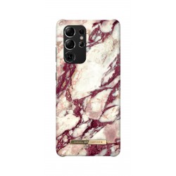 iDeal of Sweden Samsung S21 Ultra Case Cover Calacatta Ruby Marble