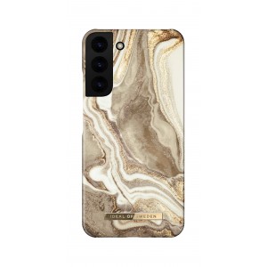 iDeal of Sweden Samsung S22 Plus Case Cover Golden Sand Marble