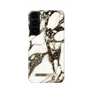 iDeal of Sweden Samsung S22 Case Cover Calacatta Golden Marble