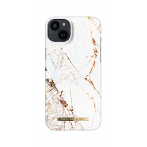 iDeal of Sweden iPhone 14 Plus Case Fashion Cover Carrara Gold