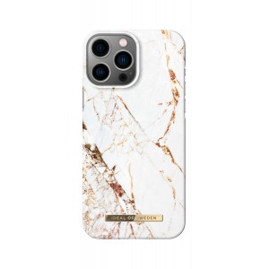 iDeal of Sweden iPhone 14 Pro Max Hülle Fashion Case Carrara Gold