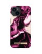 iDeal of Sweden iPhone 14 Case Fashion Cover Golden Ruby Marble