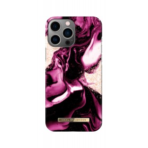 iDeal of Sweden iPhone 14 Pro Max Case Fashion Cover Golden Ruby Marble