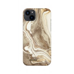 iDeal of Sweden iPhone 14 Plus Case Fashion Cover Golden Sand Marble