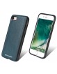 Pierre Cardin iPhone SE 2020 / 8 / 7 case cover real leather blue