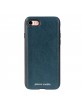 Pierre Cardin iPhone SE 2020 / 8 / 7 case cover real leather blue