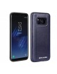Pierre Cardin Samsung S8 Hülle Case Cover Echtleder Violett