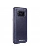 Pierre Cardin Samsung S8 case cover genuine leather purple