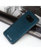 Pierre Cardin Samsung S8 Plus Hülle Case Cover Echtleder Blau