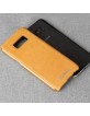Pierre Cardin Samsung S8 Plus case genuine leather yellow