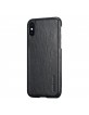 Pierre Cardin iPhone X / Xs case cover genuine leather black