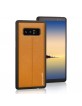 Pierre Cardin Samsung Note 8 Hülle Cover Case Echtleder Braun