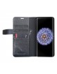 Pierre Cardin Samsung S9 Plus Genuine Leather Book Case Cover Black