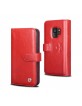 Pierre Cardin Samsung S9 Genuine Leather Book Case Cover Red