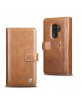 Pierre Cardin Samsung S9 Plus Genuine Leather Book Case Brown