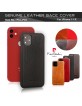 Pierre Cardin iPhone 11 case cover real leather dark brown