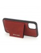 Pierre Cardin iPhone 11 Hülle Case Cover Echtleder Stand Kartenfach Rot