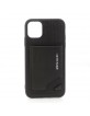 Pierre Cardin iPhone 11 Pro Max Case Cover Genuine Leather Stand Card Slot Black