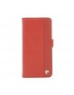Pierre Cardin Samsung S20 Ultra Genuine Leather Book Case Cover Red