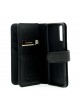 Pierre Cardin Samsung S20 Tasche Book Case Echtleder Schwarz