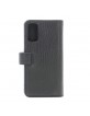 Pierre Cardin Samsung S20 Book Case Genuine Leather Black