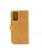Pierre Cardin Samsung S20 book case real leather brown