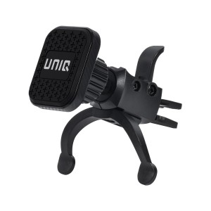 UNIQ MagSafe magnetic ventilation grille square car holder blac