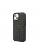 Audi iPhone 14 / 13 Case Cover Genuine Leather Q8 Series Black