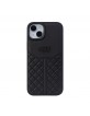 Audi iPhone 15 Plus Case Cover Genuine Leather Q8 Series Black
