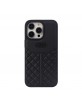 Audi iPhone 15 Pro Max Case Cover Genuine Leather Q8 Series Black