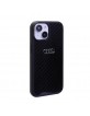 Audi iPhone 14 Case Cover R8 Real Carbon Black