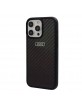 Audi iPhone 14 Pro Max Case Cover R8 Real Carbon Black