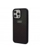 Audi iPhone 15 Pro Max Case Cover R8 Real Carbon Black