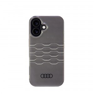 Audi iPhone 16 Hülle Case MagSafe IML A6 Serie Schwarz