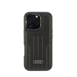 Audi iPhone 16 Pro Hülle Case Cover MagSafe Q5 Schwarz