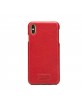 Pierre Cardin iPhone Xs Max case cover genuine leather red