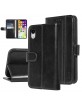 UNIQ iPhone XR Handytasche Book Case Kartenhalter Magnetverschluss Schwarz