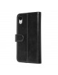 UNIQ iPhone XR Book case card holder magnetic closure black