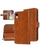 UNIQ iPhone XR Handytasche Book Case Kartenhalter Magnetverschluss Braun