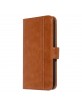 UNIQ iPhone XR Book Case Card Holder Magnetic Closure Brown