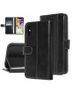 UNIQ iPhone Xs Max Book Case Card Holder Magnetic Closure Black