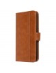 UNIQ iPhone Xs Max Book Case Card Holder Magnetic Closure Brown