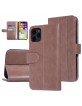 UNIQ iPhone 11 Pro Max Book case card holder magnetic closure light brown