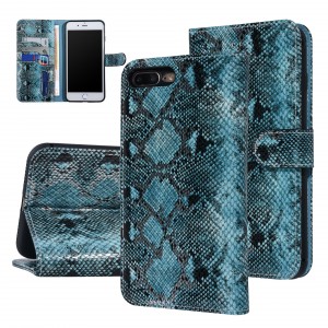 UNIQ Snake iPhone 8 Plus / 7 Plus Book Case Cover 3D Black / Green