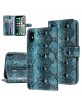 UNIQ Snake iPhone X / XS Book Case Cover 3D Black / Green