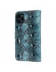 UNIQ Snake iPhone 11 Pro Max Book Case Cover 3D Black / Green