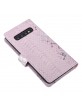 UNIQ Snake Samsung S10 Book Case Cover 3D Snake Pink