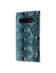 UNIQ Snake Samsung S10 Plus Book Case Cover 3D Green